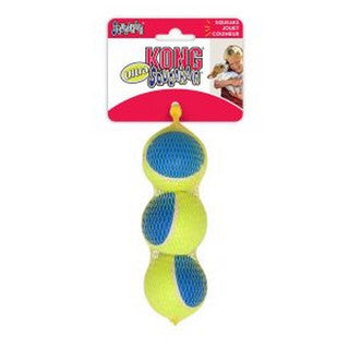 KONG SQUEAKER BALL 3PK