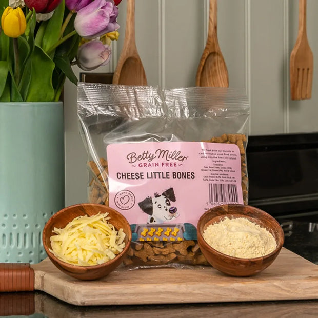 BETTY MILLER CHEESE LITTLE BONES GRAIN FREE 400G